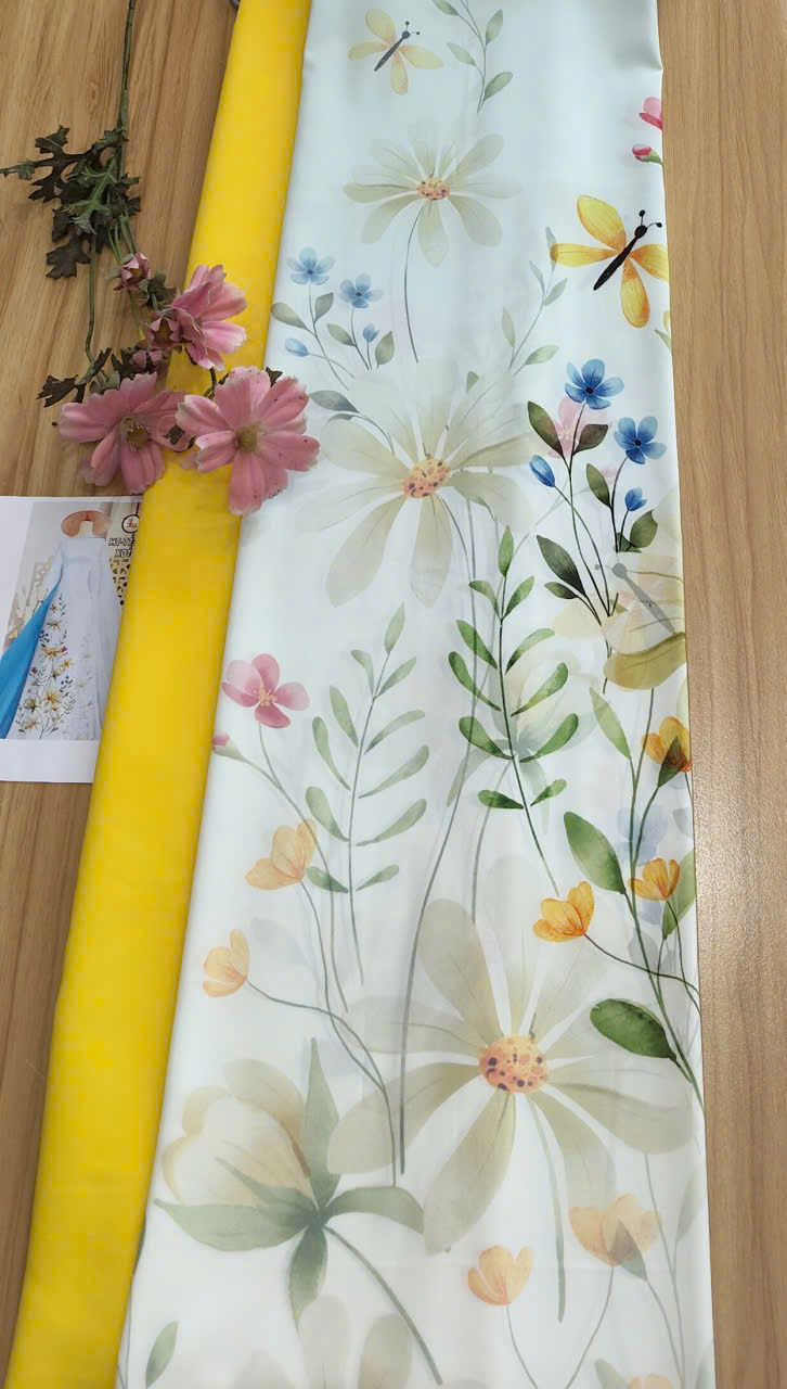 Vải lụa tơ cao cấp