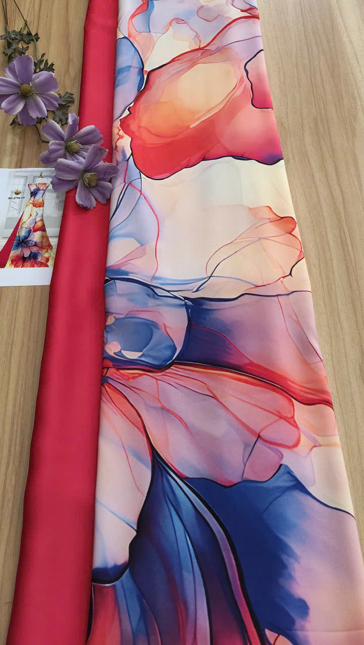 Vải lụa tơ cao cấp