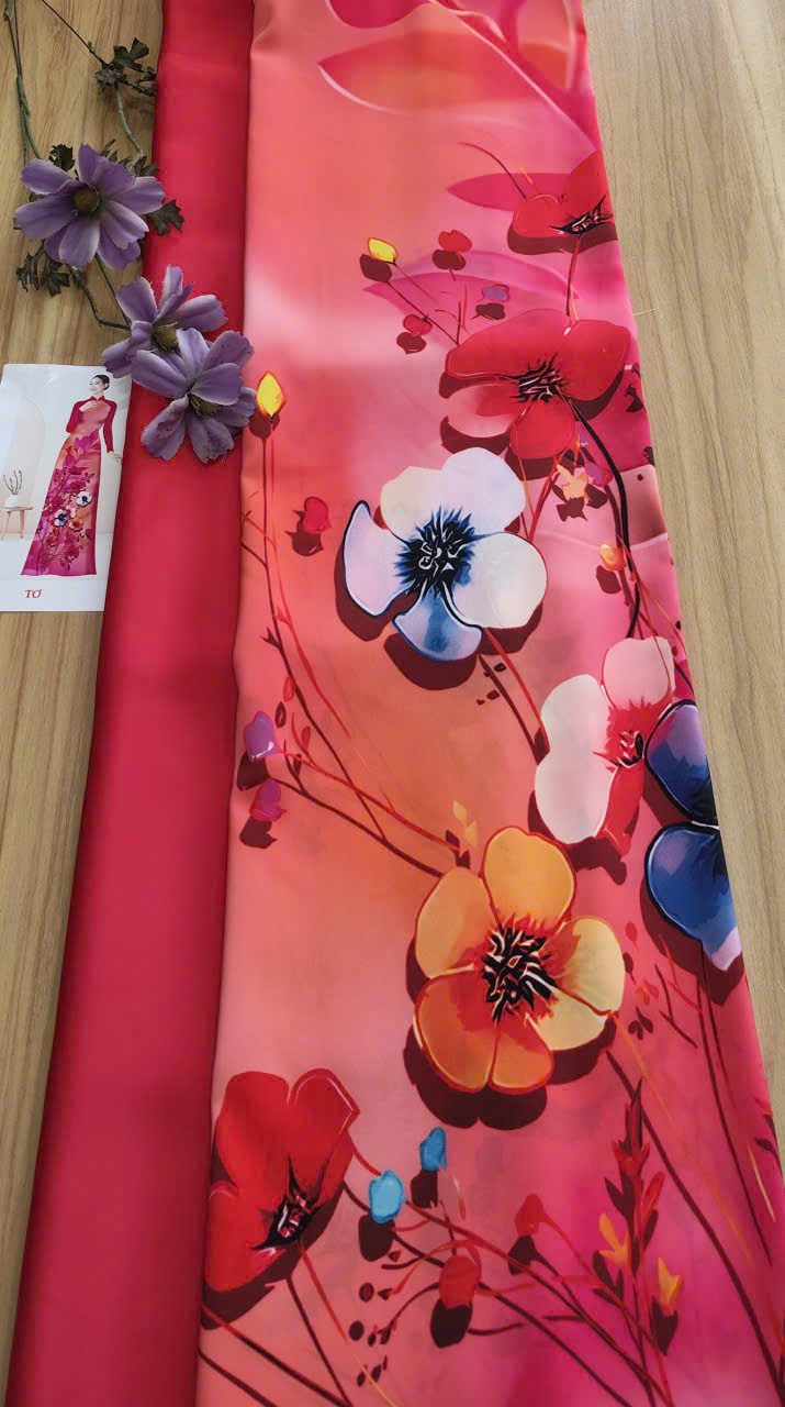 Vải lụa tơ cao cấp